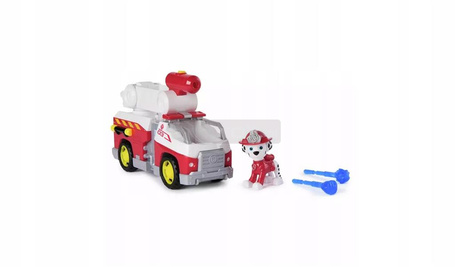 PSI PATROL FIRE RESCUE POJAZD RATUNKOWY wóz strażacki + figurka Marshall 6072660