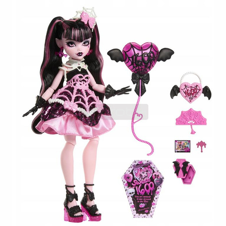 LALKA MONSTER HIGH STRASZYSŁODKIE URODZINY Draculaura JBG74