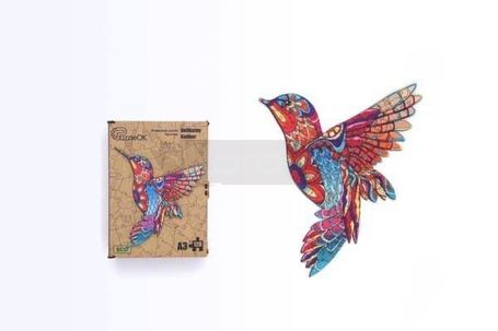 Puzzle drewniane eko 120 Delikatny koliber A3