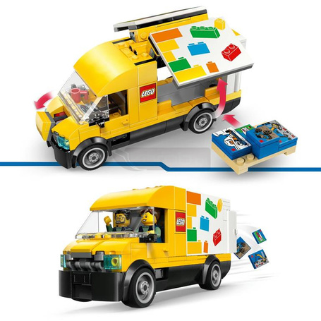 LEGO CITY 60500 Furgonetka LEGO, zestaw klocków dla dzieci +6 lat