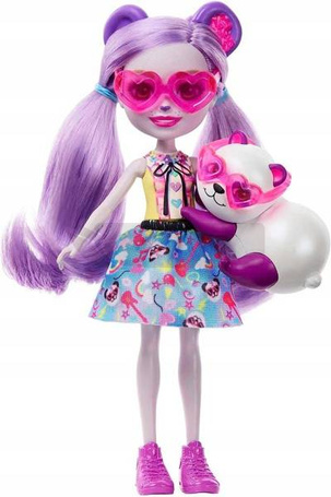 ENCHANTIMALS LALKA PEMMA PANDA +zwierzatko HNT58