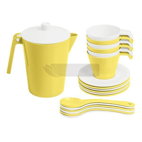 Słoneczny Poranek Serwis kawowy 19el