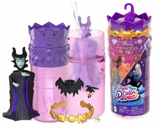 DISNEY KSIĘŻNICZKA LALKA NIESPODZIANKA Color Reveal HXH16