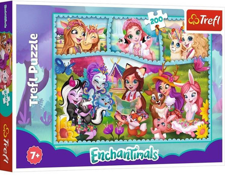 Puzzle 200 Niezwykły świat Enchantimals TREFL