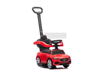 Jeździk z pchaczem Mercedes 3w1 czerwony