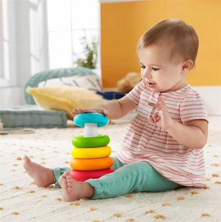 Fisher Price Piramidka z kółek GFR09