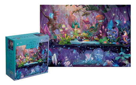 Puzzle 500 Metallic Fantasy Magic Forest