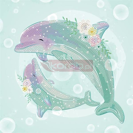 Diamond Dotz Box - Dolphin Dance