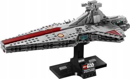 KLOCKI LEGO STAR WARS 75441 Krążownik szturmowy typu Venator, zestaw +18