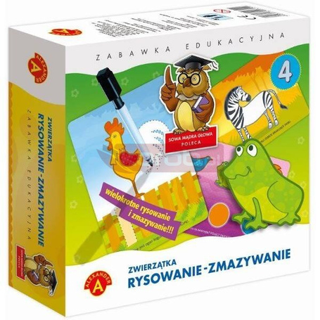 Zwierzęta Rysowanie - Zmazywanie