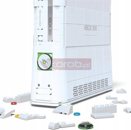 MEGA BLOKS VIDEO GAME CONSOLE Microsoft Xbox 360 zestaw kolekcjonerski HWW15
