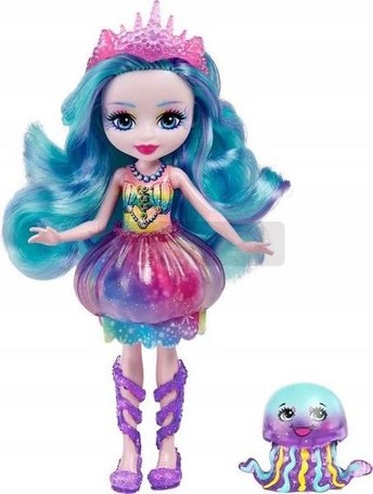 LALKA ENCHANTIMALS Syrenka Jelanie JELLYFISH HFF34