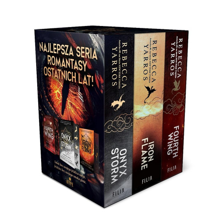 Pakiet: Fourth Wing/ Iron Flame/ Onyx Storm