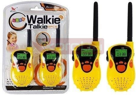 Walkie Talkie krótkofalówki 100m żółte