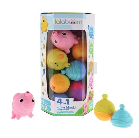 Kulko-klocki 24 el. Farma Lalaboom TREFL