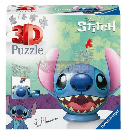 Puzzle 3D Kula: Disney Stitch