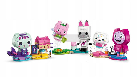 KLOCKI LEGO KOCI DOMEK GABI 11215 Koci przyjaciele Gabi z klocków