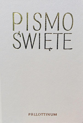 Biblia Pielgrzyma oprawa ekologiczna biała