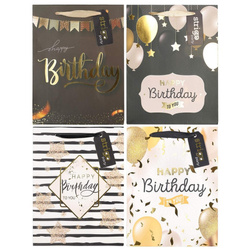 Torba prezentowa Party 18x23x10cm mix STRIGO