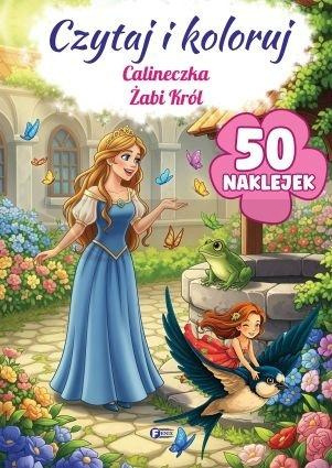 Czytaj i koloruj: Calineczka/Żabi Król