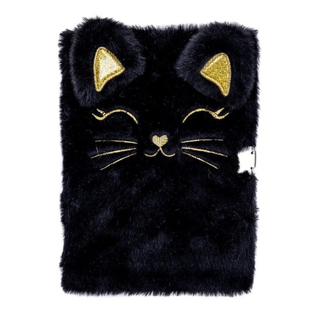 Pamiętnik z kłódką A5/96K Astrapap Fluffy Kitty