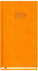 Terminarz 2026 kieszonkowy pomarańczowy