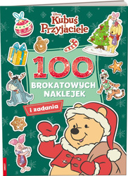 Kubuś i przyjaciele. 100 Brokatowych naklejek