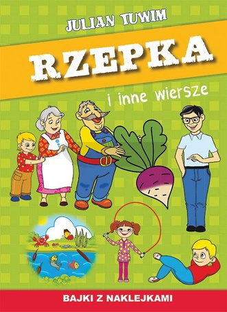 Rzepka i inne wiersze. Bajki z naklejkami