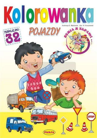 Kolorowanka. Pojazdy