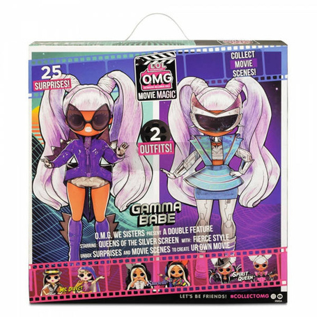 Lalka L.O.L. Surprise OMG Movie Magic Doll, Gamma Babe