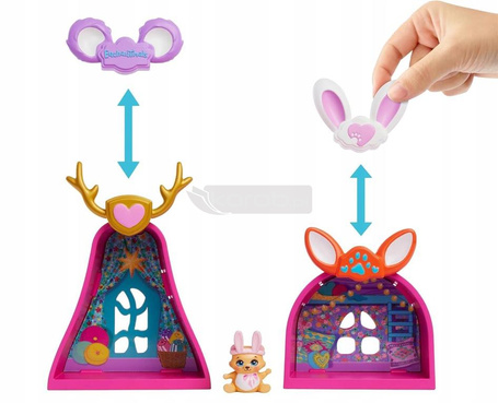ENCHANTIMALS DOMEK PRZYJAŹNI zestaw z lalką i zwierzątkiem HXL53
