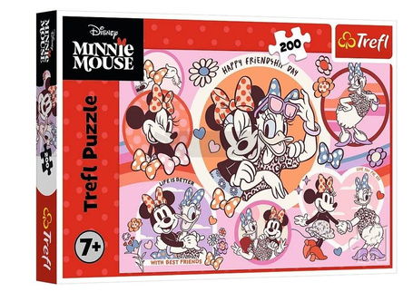 Puzzle 200 Zwyczaje Myszki Minni TREFL