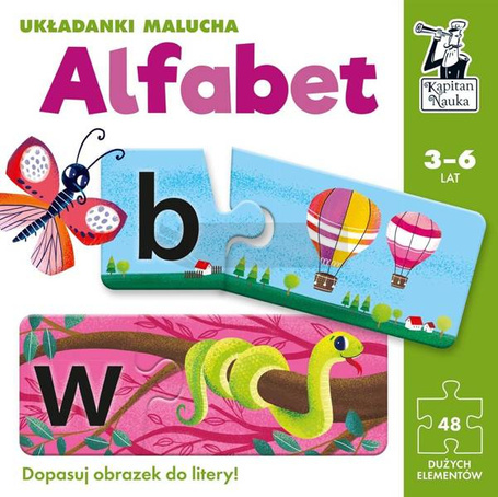 Alfabet. Układanki malucha