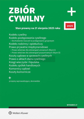 Zbiór cywilny PLUS 2025 w.27