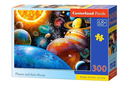 Puzzle 300 Planets and Their Moons CASTOR