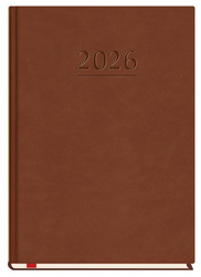 Terminarz 2026 A5 tygodniowy Popularny brązowy