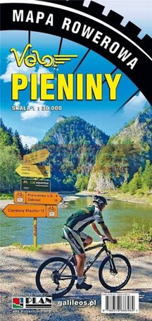 Mapa rowerowa - Pieniny 1: 30 000 w.2024