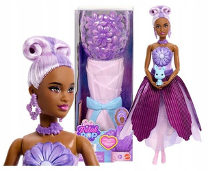 LALKA BARBIE Barbie Petal Pop Bukiet Stokrotek, pachnąca lalka + króliczek JMF58