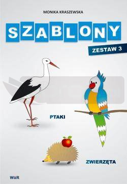 Szablony - Zestaw 3 - Ptaki, zwierzęta
