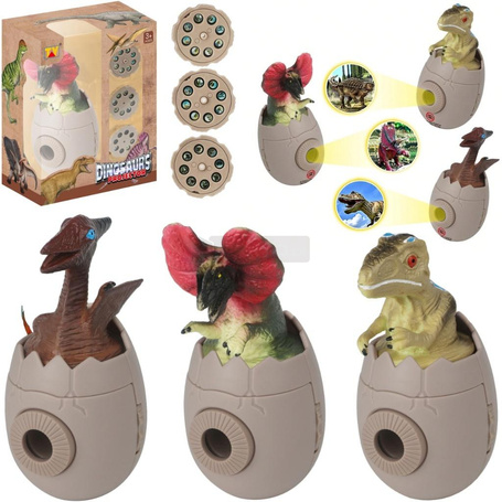 Dinozaury w jajku projektor MIX