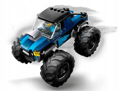 LEGO CITY 60402 NIEBIESKI MONSTER TRUCK zestaw klocków dla dzieci +5 lat