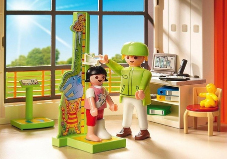 PLAYMOBIL 6657 Szpital dziecięcy z wyposażeniem