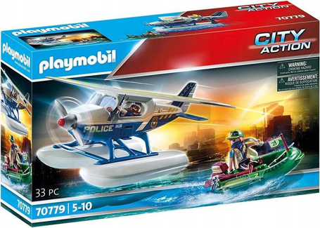 Playmobil City Action 70779 Policyjny samolot wodny