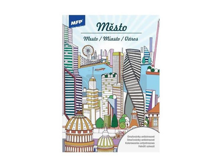 Kolorowanka antystresowa Miasta