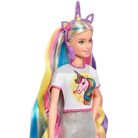 Lalka Barbie GHN04 Baśniowa fryzura