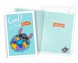 Karnet Urodziny Stitch