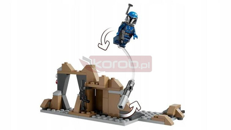 LEGO STAR WARS MANDALORIAN 75373 ZASADZKA NA MANDALORZE ZESTAW BITEWNY
