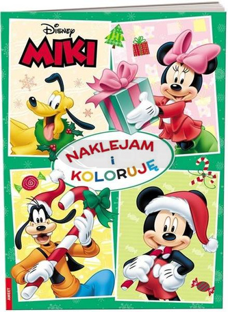 Miki. Naklejam i Koloruję