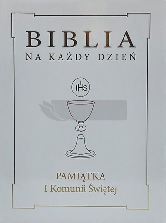 Biblia na każdy dzień. Komunia złoto TW