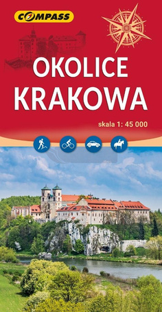 Mapa - Okolice Krakowa 1:45 000